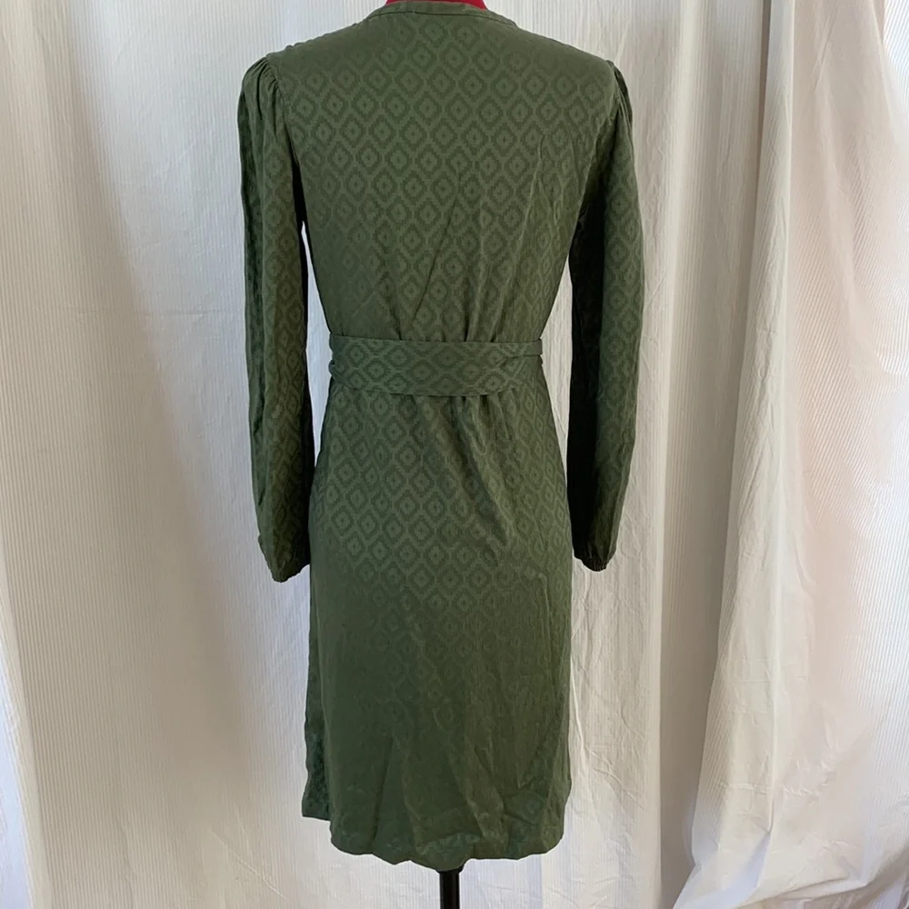 A.P.C. Paris green embossed French designer tunic dresss - Picture 9 of 11